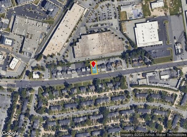  1416 E Joppa Rd, Towson, MD Parcel Map