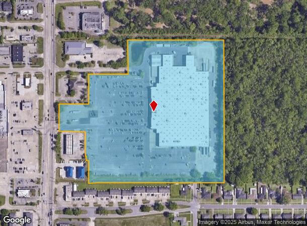 2171 Oneal Ln, Baton Rouge, LA Parcel Map