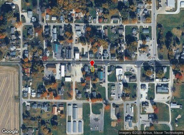 125 W Main St, Monrovia, IN Parcel Map
