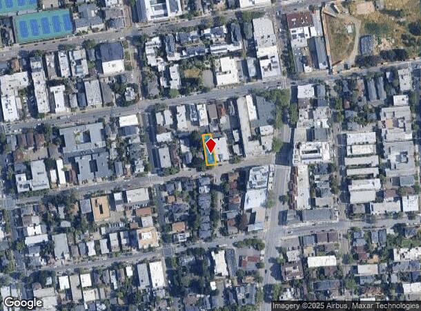2417 Blake St, Berkeley, CA Parcel Map