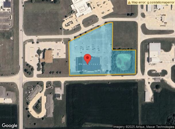  2509 Hurst Dr, Mattoon, IL Parcel Map