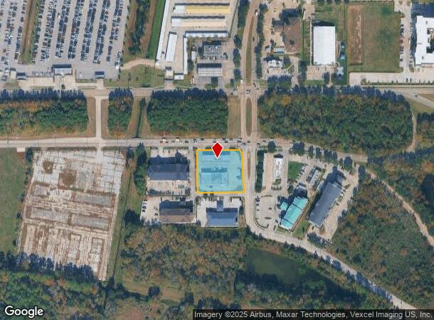  7064 Will Clayton Pkwy, Humble, TX Parcel Map