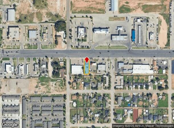 6313 19Th St, Lubbock, TX Parcel Map