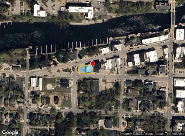  457 River St, Manistee, MI Parcel Map