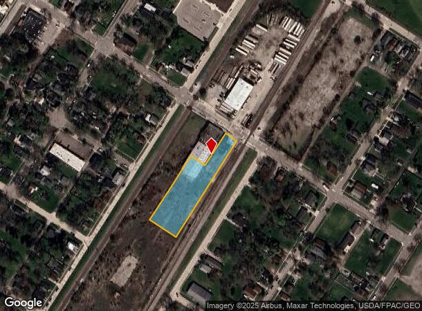 1204 E 3Rd St, Monroe, MI Parcel Map