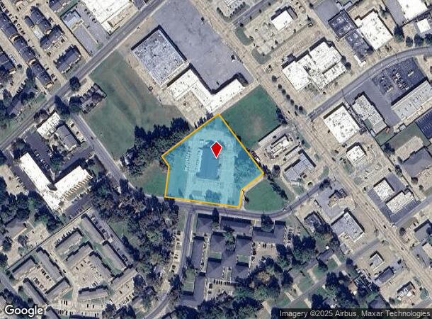  1701 Shannon St, Monroe, LA Parcel Map