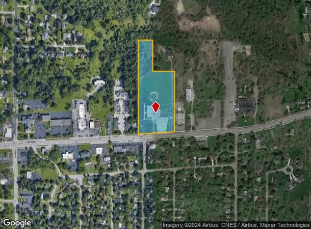  8630 Main St, Williamsville, NY Parcel Map