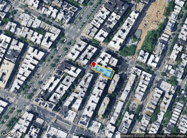  221 E 168Th St, Bronx, NY Parcel Map