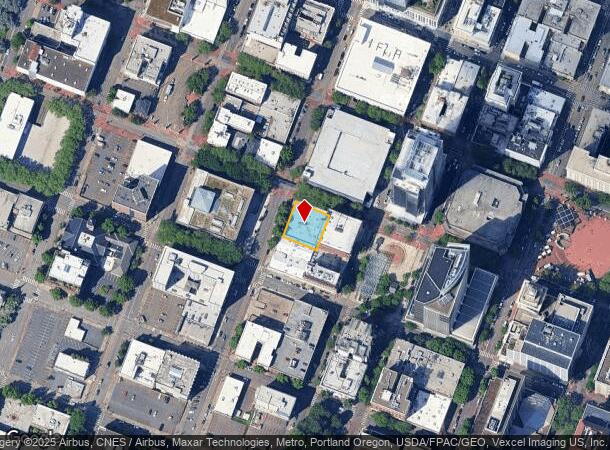 802 Sw 10Th Ave, Portland, OR Parcel Map