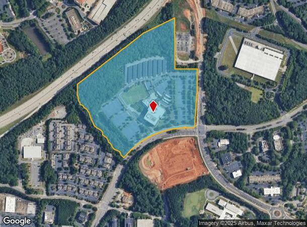 5055 N Point Pky, Alpharetta, GA Parcel Map