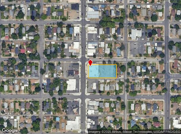  2726 N Monroe St, Spokane, WA Parcel Map