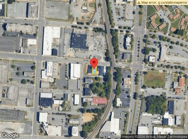  410 E Market St, Greensboro, NC Parcel Map