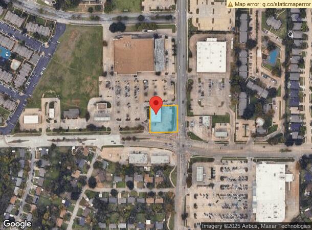  1101 N Main St, Keller, TX Parcel Map