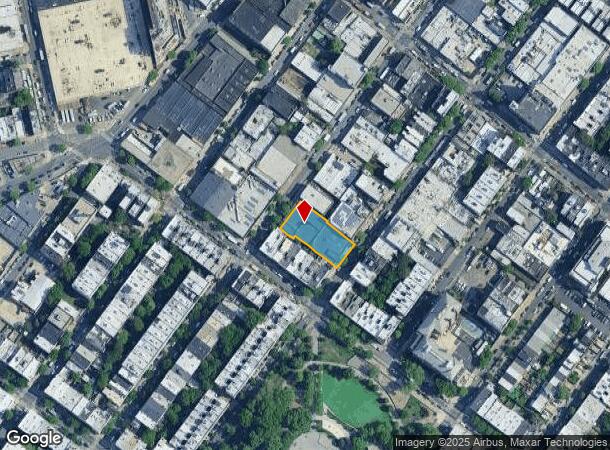 348 Troutman St, Brooklyn, NY Parcel Map