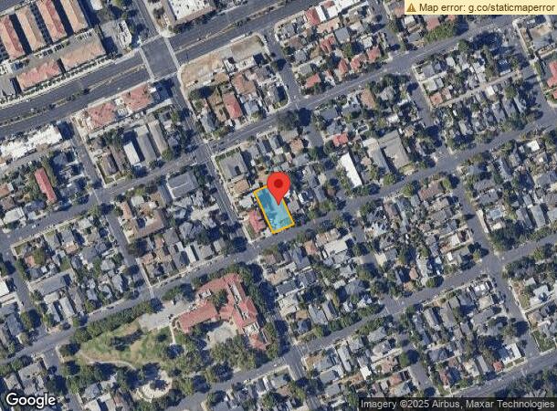  1259 Harrison St, Santa Clara, CA Parcel Map