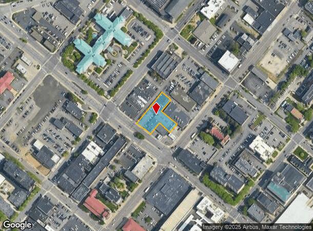  313 Mulberry St, Scranton, PA Parcel Map