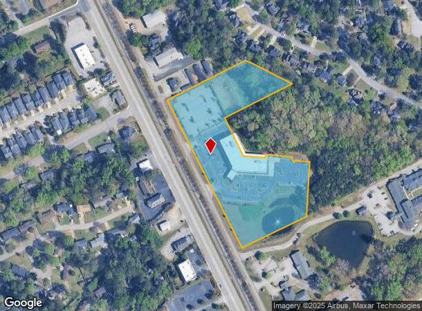  7212 Woodrow St, Irmo, SC Parcel Map