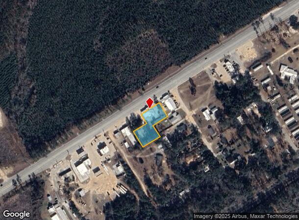 423 W Cypress St, Ludowici, GA Parcel Map