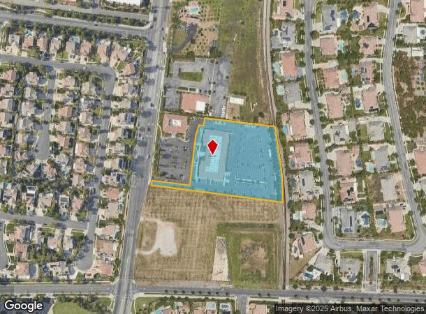  2813 S Main St, Corona, CA Parcel Map