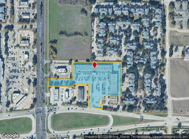  3825 W Spring Creek Pkwy, Plano, TX Parcel Map