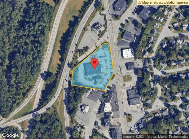  1195 Oaklawn Ave, Cranston, RI Parcel Map