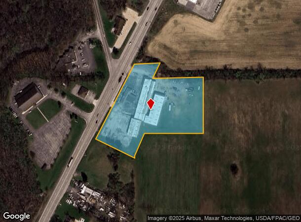  7500 N Telegraph Rd, Newport, MI Parcel Map