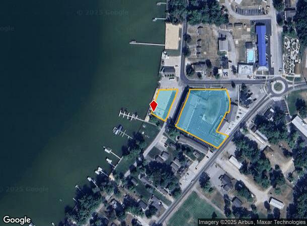  1180 N Shore Dr, Mears, MI Parcel Map