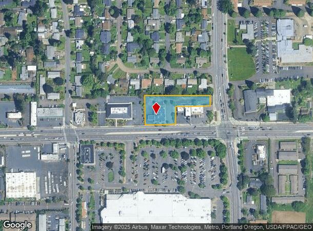 14701 Se Division St, Portland, OR Parcel Map
