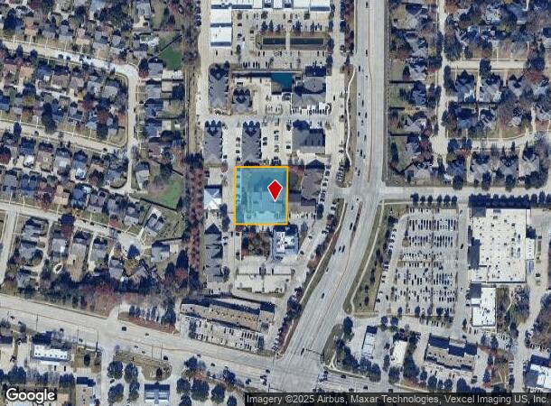  3861 Long Prairie Rd, Flower Mound, TX Parcel Map