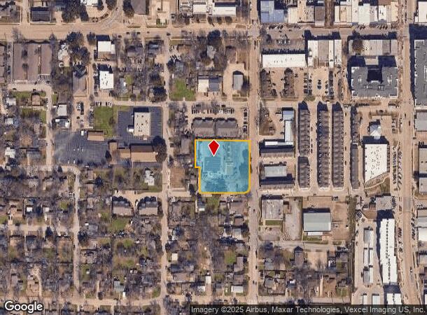 225 S Charles St, Lewisville, TX Parcel Map