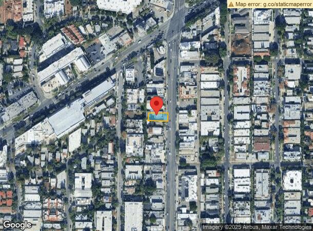  931 N La Cienega Blvd, West Hollywood, CA Parcel Map