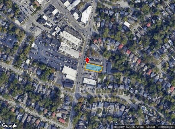  869 E High St, Lexington, KY Parcel Map