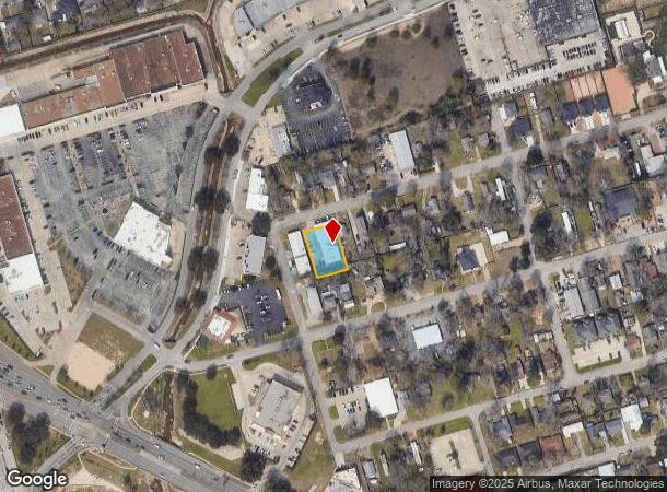1037 W Austin St, Conroe, TX Parcel Map