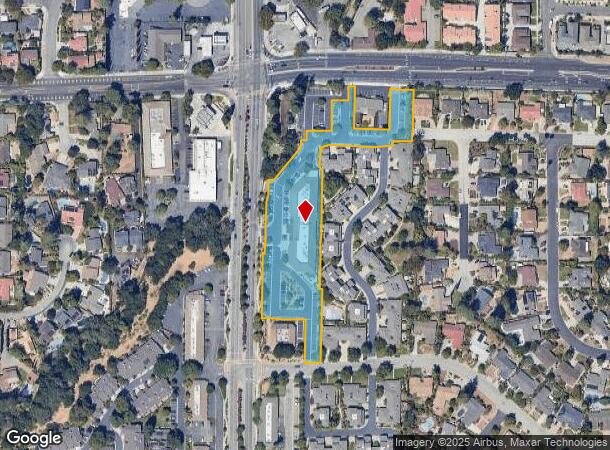  12180 Saratoga Sunnyvale Rd, Saratoga, CA Parcel Map