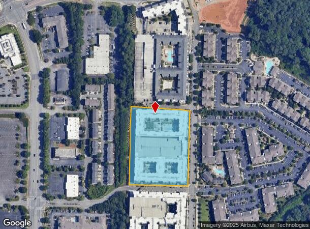 3021 Hidden Forest Ct, Marietta, GA Parcel Map