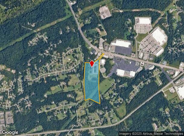  290 Quaker Way, Knoxville, TN Parcel Map