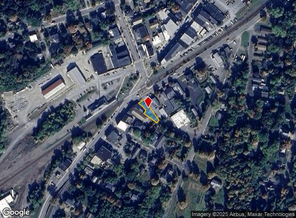  7 Railroad Ave, Chatham, NY Parcel Map