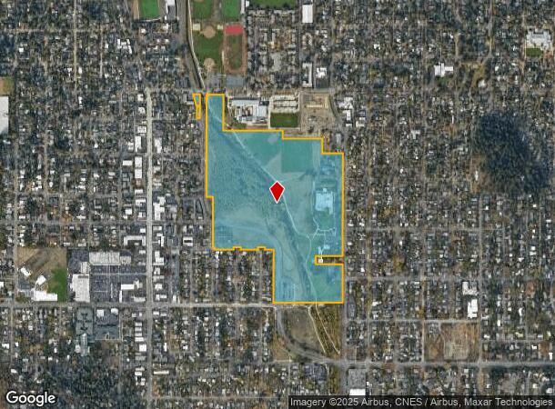  2580 Hilyard St, Eugene, OR Parcel Map