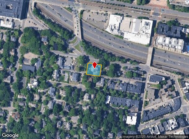 141 Carlton St, Brookline, MA Parcel Map