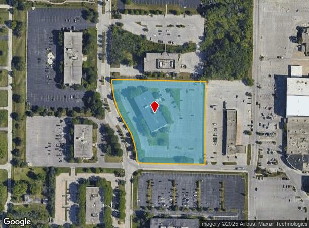 180 N Executive Dr, Brookfield, WI Parcel Map