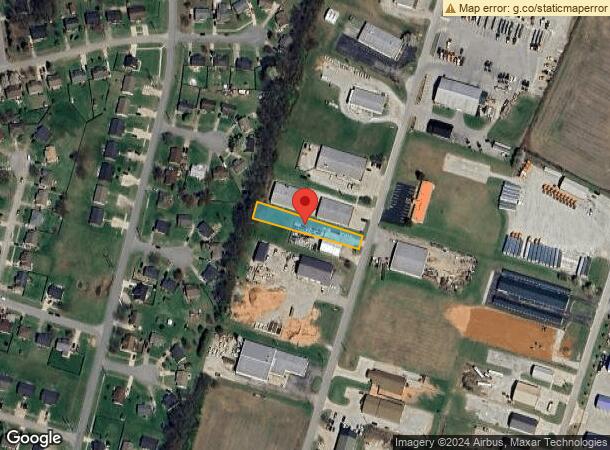  4500 Pennebaker Ave, Bardstown, KY Parcel Map