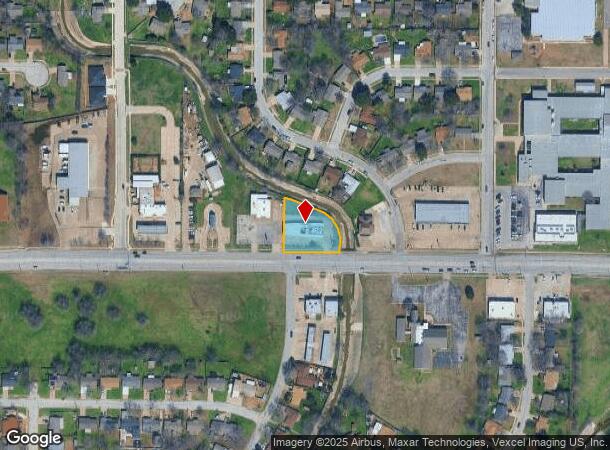  6001 Watauga Rd, Watauga, TX Parcel Map