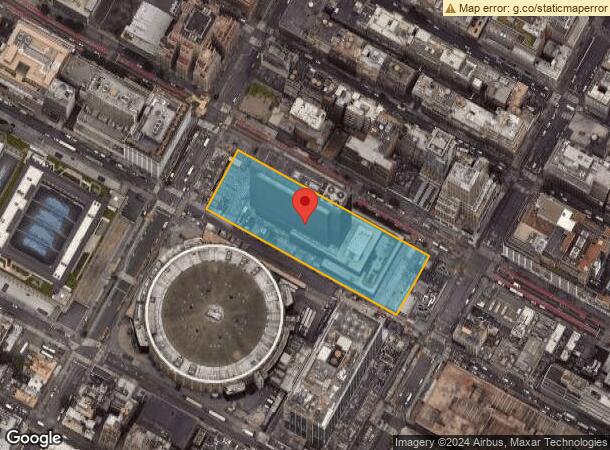  250 W 34Th St, New York, NY Parcel Map