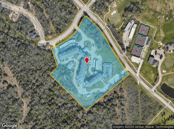  3095 Club Dr, Bryan, TX Parcel Map