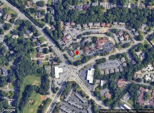  4721 Chamblee Dunwoody Rd, Atlanta, GA Parcel Map