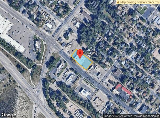  3020 W Colorado Ave, Colorado Springs, CO Parcel Map