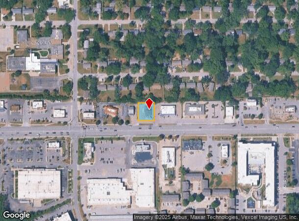 1606 W 23Rd St, Lawrence, KS Parcel Map