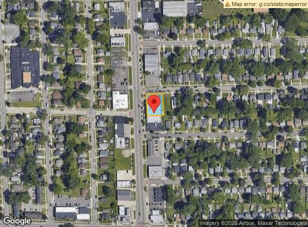  2900 Hilton Rd, Ferndale, MI Parcel Map