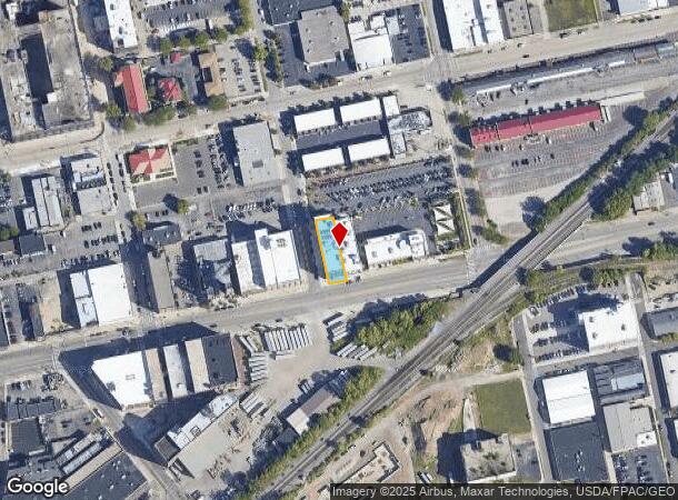  601 E 3Rd St, Dayton, OH Parcel Map