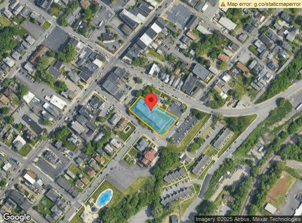  1025 Jackson St, Scranton, PA Parcel Map